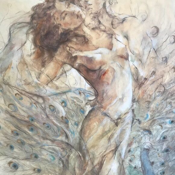 Framed "Paradise" by Gary Benfield Seriolithograph - Picture 4 of 10